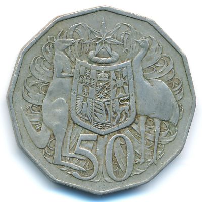 Австралия, 50 центов (1981 г.)