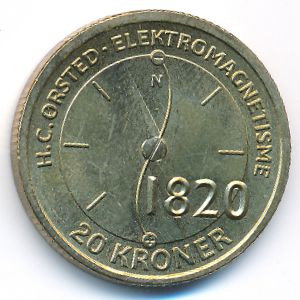 Дания, 20 крон (2013 г.)