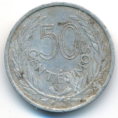 Уругвай, 50 сентесимо (1965 г.)
