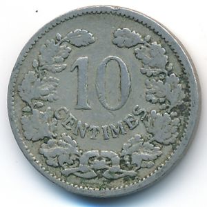 Люксембург, 10 сентим (1901 г.)