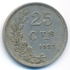 Люксембург, 25 сентим (1927 г.)
