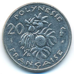 Французская Полинезия, 20 франков (1997 г.)