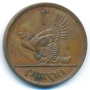 Ireland, 1 penny, 1942