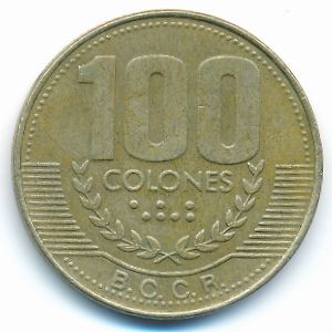 Коста-Рика, 100 колон (1999 г.)