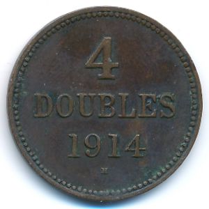 Гернси, 4 дубля (1914 г.)