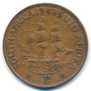 ЮАР, 1 пенни (1942 г.)