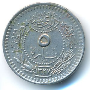 Турция, 5 пар (1911 г.)