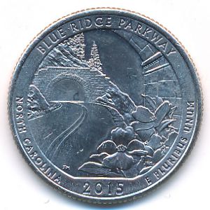 США, 1/4 доллара (2015 г.)