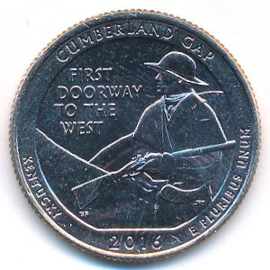 США, 1/4 доллара (2016 г.)