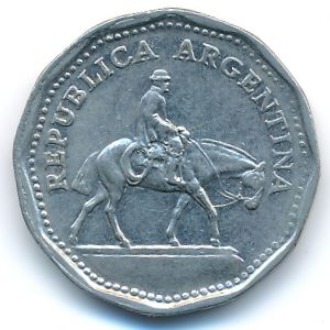 Argentina, 10 pesos, 1967