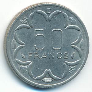 Центральная Африка, 50 франков (1978 г.)
