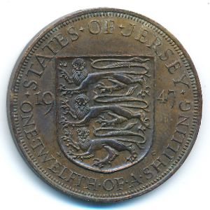 Джерси, 1/12 шиллинга (1947 г.)