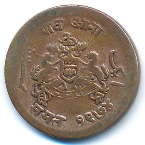 Гвалиор, 1/4 анны