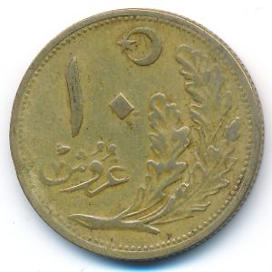 Турция, 10 куруш (1922 г.)