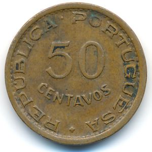 Ангола, 50 сентаво (1954 г.)