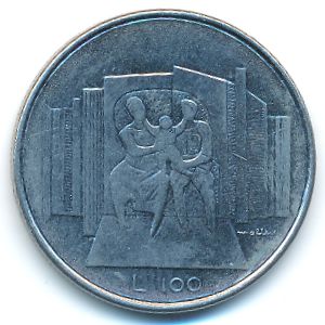 Сан-Марино, 100 лир (1976 г.)