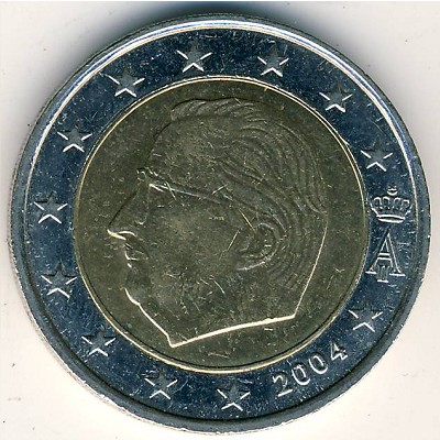 Belgium, 2 euro, 1999–2006