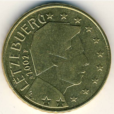 Люксембург, 50 евроцентов (2002–2006 г.)