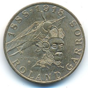 Франция, 10 франков (1988 г.)