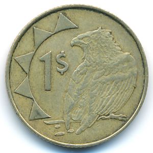 Namibia, 1 dollar, 1993