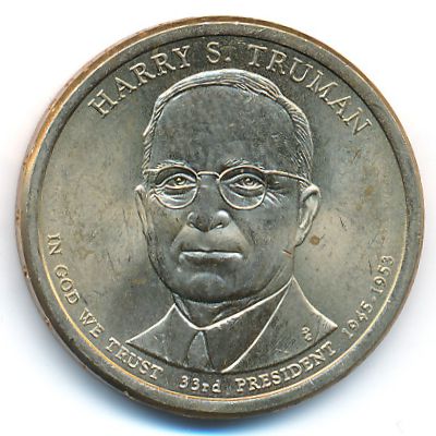 США, 1 доллар (2015 г.)