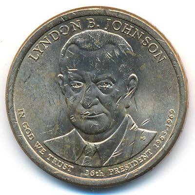 США, 1 доллар (2015 г.)