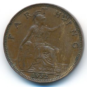 Great Britain, 1 farthing, 1932