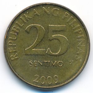 Филиппины, 25 сентимо (1999 г.)