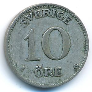 Швеция, 10 эре (1929 г.)