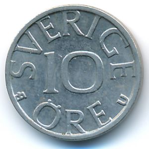 Швеция, 10 эре (1979 г.)