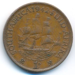 ЮАР, 1 пенни (1942 г.)