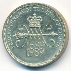 Великобритания, 2 фунта (1989 г.)