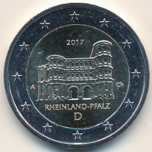 Германия, 2 евро (2017 г.)