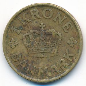 Дания, 1 крона (1925 г.)