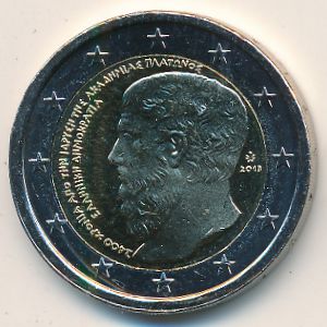 Greece, 2 euro, 2013