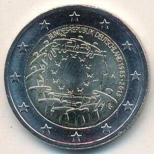 Germany, 2 euro, 2015