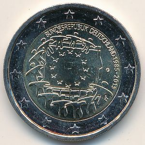 Germany, 2 euro, 2015