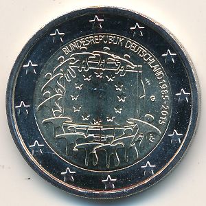 Germany, 2 euro, 2015