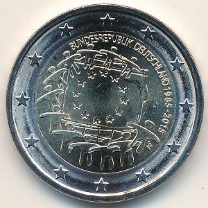 Germany, 2 euro, 2015