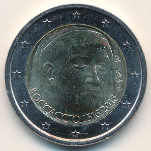 Italy, 2 euro, 2013