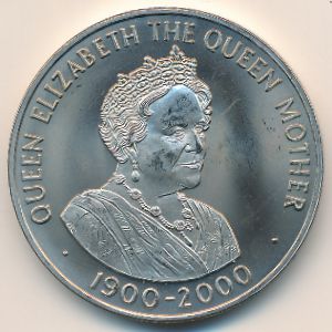Saint Helena, 50 pence, 2000