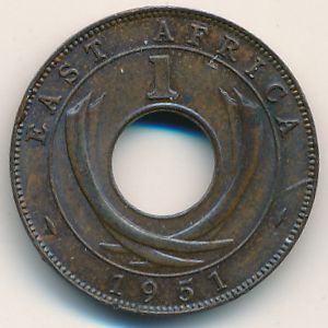 Восточная Африка, 1 цент (1951 г.)