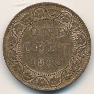 Canada, 1 cent, 1903