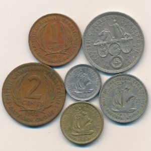 Восточные Карибы, Набор монет