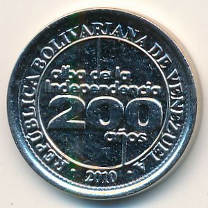 Venezuela, 25 centimos, 2010