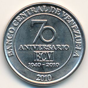 Венесуэла, 50 сентимо (2010 г.)