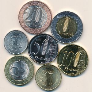 Ангола, Набор монет