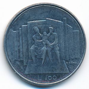 Сан-Марино, 100 лир (1976 г.)