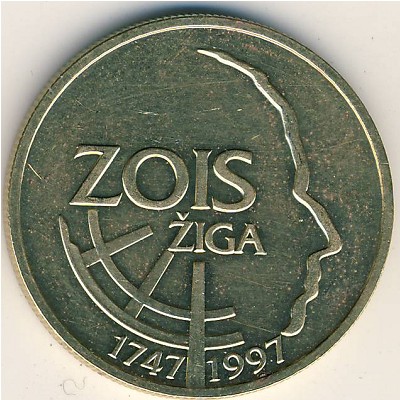 Словения, 5 толаров (1997 г.)