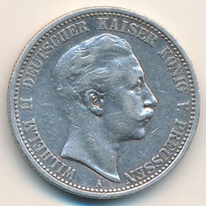 Пруссия, 2 марки (1905 г.)